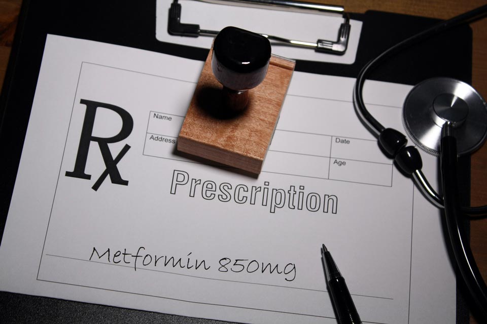 Metformin is a newer conventional pharmaceutical drug used to treat type 2 diabetes.